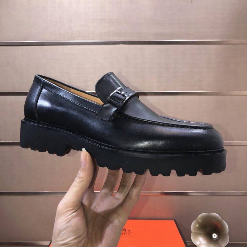 H**mes leather shoes